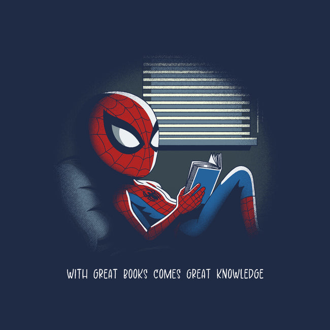 With Great Books Comes Great Knowledge-Womens-Basic-Tee-Popnotic