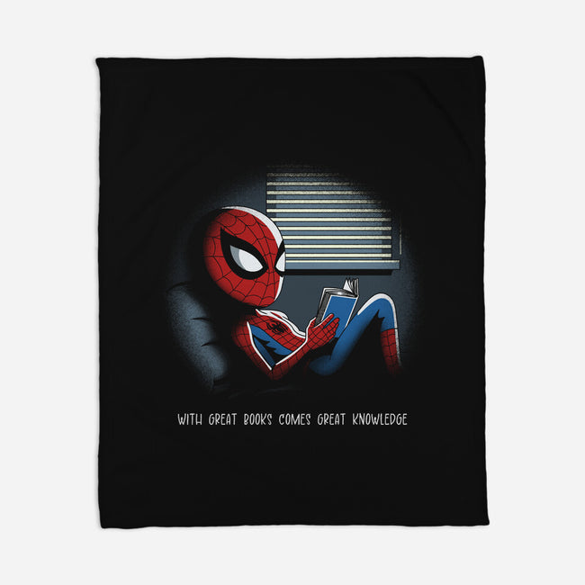 With Great Books Comes Great Knowledge-None-Fleece-Blanket-Popnotic