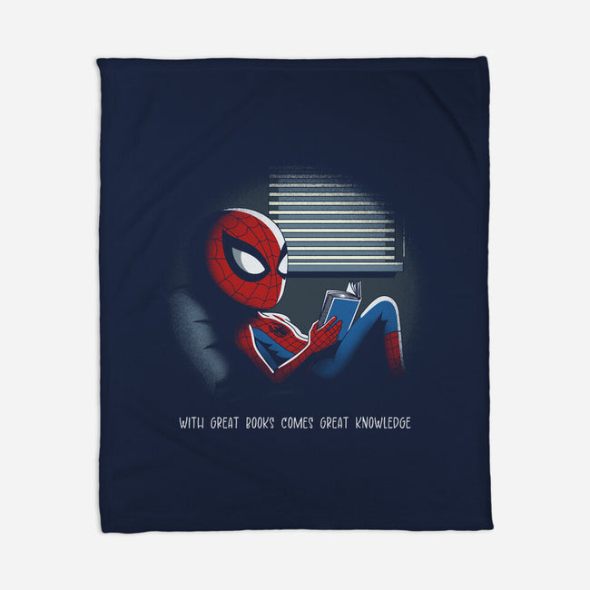 With Great Books Comes Great Knowledge-None-Fleece-Blanket-Popnotic