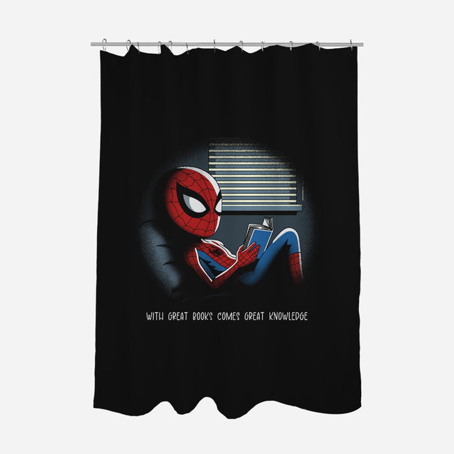 With Great Books Comes Great Knowledge-None-Polyester-Shower Curtain-Popnotic