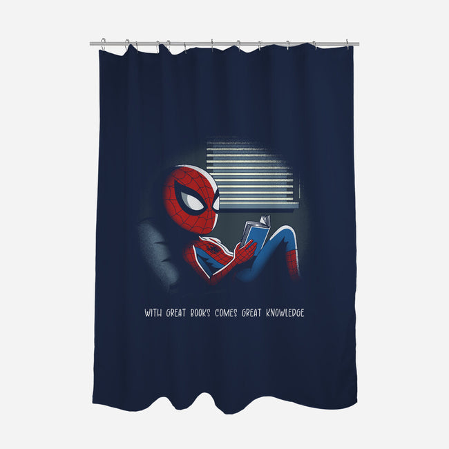 With Great Books Comes Great Knowledge-None-Polyester-Shower Curtain-Popnotic