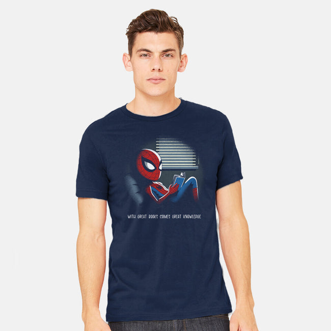 With Great Books Comes Great Knowledge-Mens-Heavyweight-Tee-Popnotic