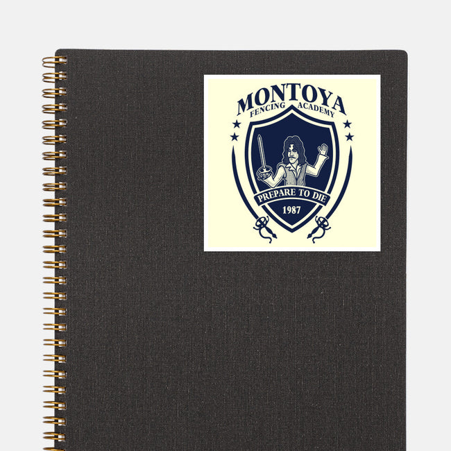 Montoya Fencing Academy-None-Glossy-Sticker-erion_designs