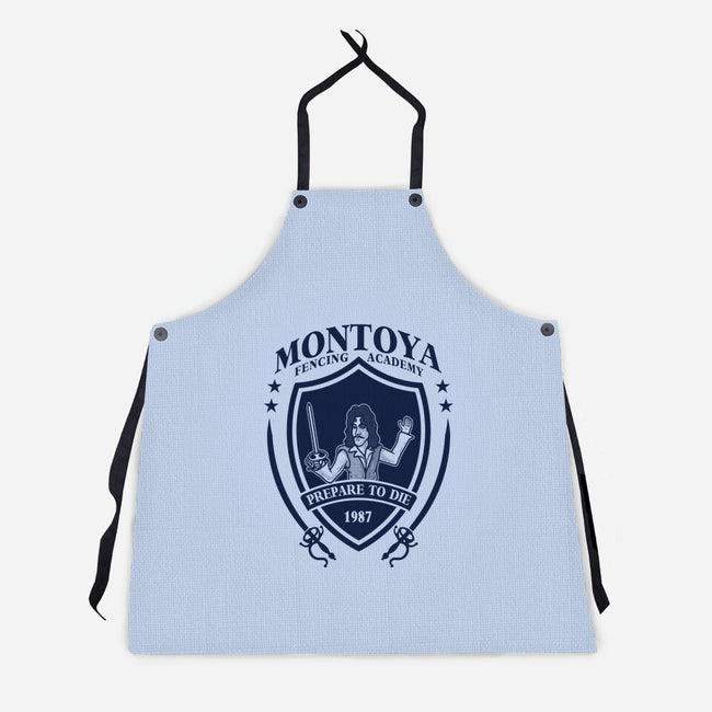 Montoya Fencing Academy-Unisex-Kitchen-Apron-erion_designs
