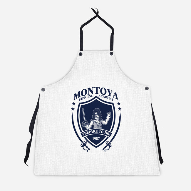 Montoya Fencing Academy-Unisex-Kitchen-Apron-erion_designs