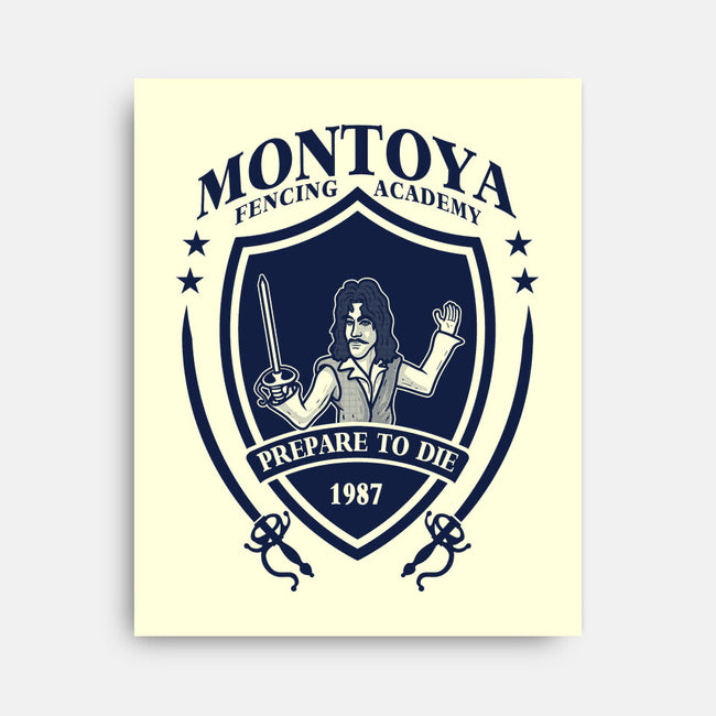 Montoya Fencing Academy-None-Stretched-Canvas-erion_designs