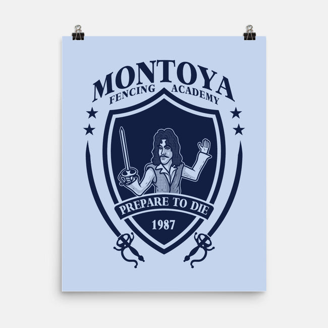 Montoya Fencing Academy-None-Matte-Poster-erion_designs