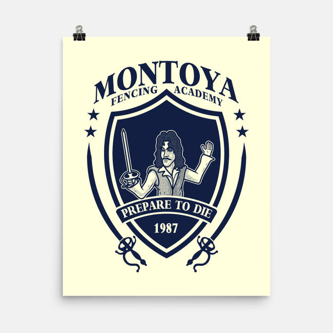 Montoya Fencing Academy-None-Matte-Poster-erion_designs