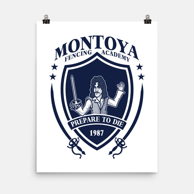 Montoya Fencing Academy-None-Matte-Poster-erion_designs