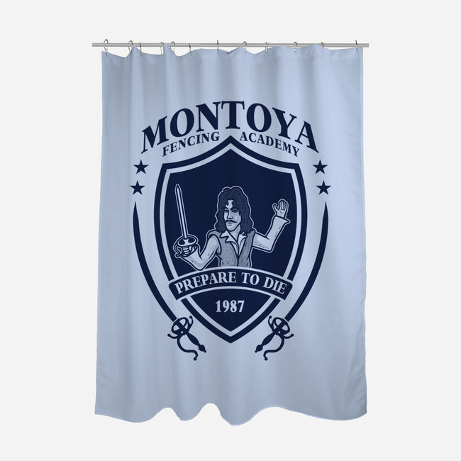 Montoya Fencing Academy-None-Polyester-Shower Curtain-erion_designs