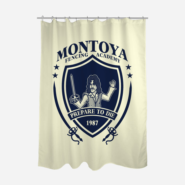 Montoya Fencing Academy-None-Polyester-Shower Curtain-erion_designs