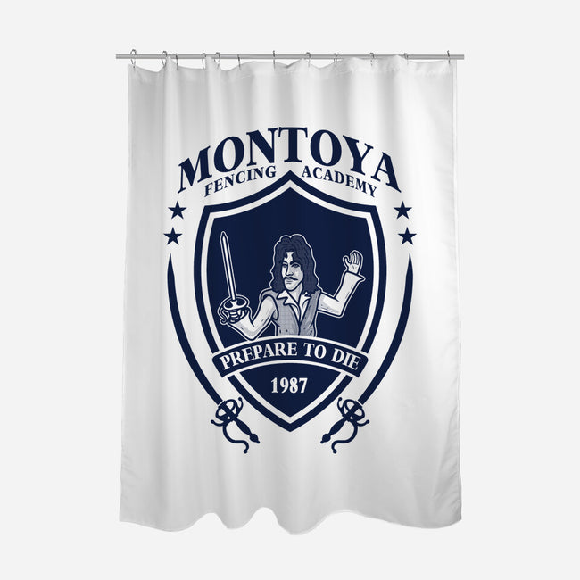 Montoya Fencing Academy-None-Polyester-Shower Curtain-erion_designs