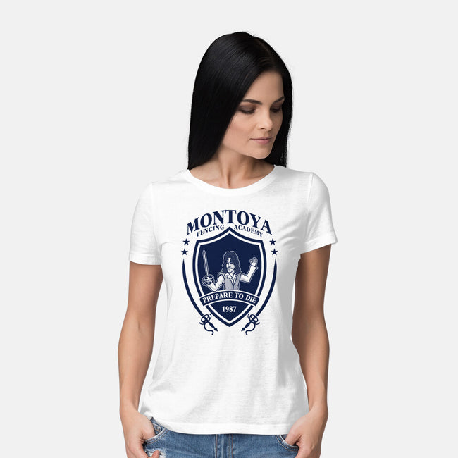 Montoya Fencing Academy-Womens-Basic-Tee-erion_designs