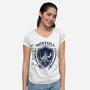 Montoya Fencing Academy-Womens-V-Neck-Tee-erion_designs