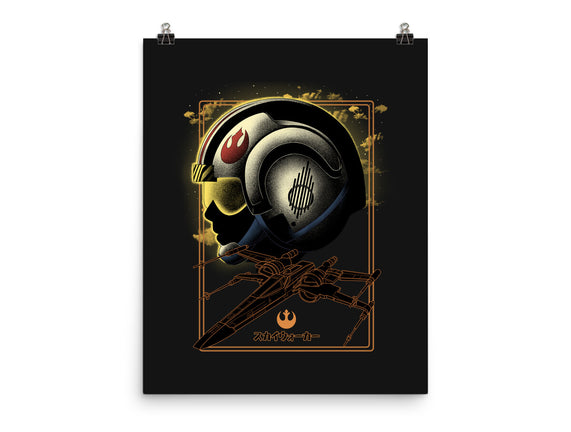 X-Wing Knight Night Sky