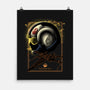 X-Wing Knight Night Sky-None-Matte-Poster-Astrobot Invention