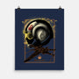 X-Wing Knight Night Sky-None-Matte-Poster-Astrobot Invention