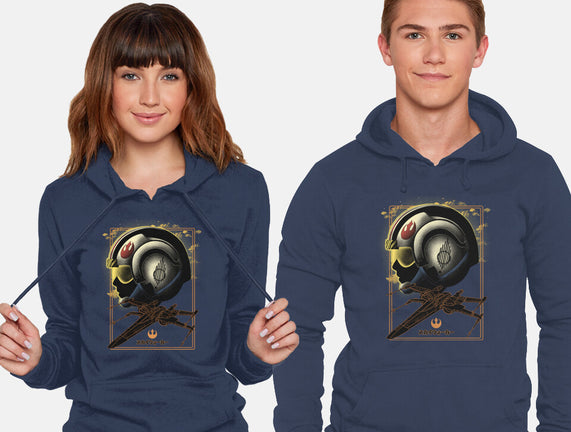 X-Wing Knight Night Sky