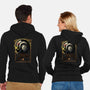 X-Wing Knight Night Sky-Unisex-Zip-Up-Sweatshirt-Astrobot Invention