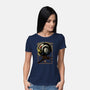 X-Wing Knight Night Sky-Womens-Basic-Tee-Astrobot Invention