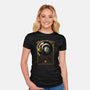 X-Wing Knight Night Sky-Womens-Fitted-Tee-Astrobot Invention