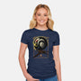 X-Wing Knight Night Sky-Womens-Fitted-Tee-Astrobot Invention