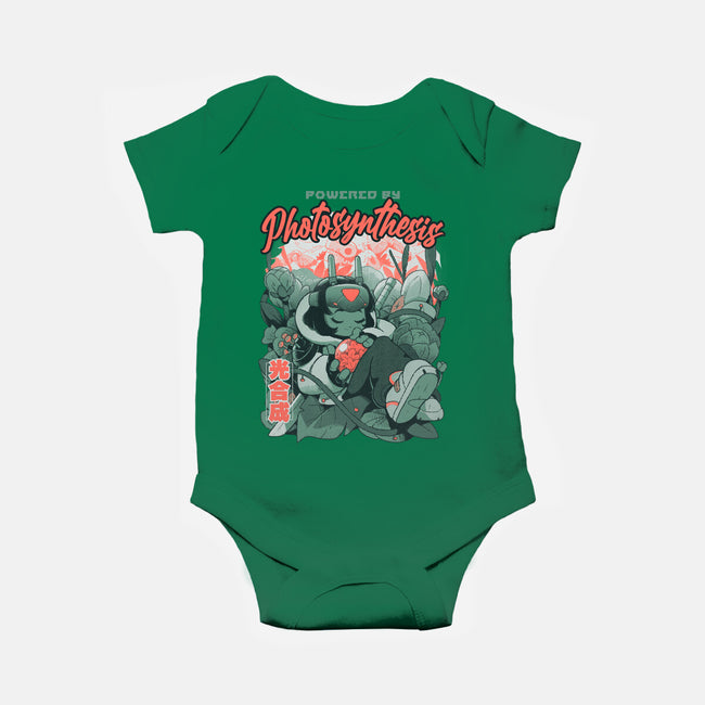 Powered By Photosynthesis-Baby-Basic-Onesie-Bruno Mota