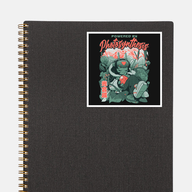 Powered By Photosynthesis-None-Glossy-Sticker-Bruno Mota