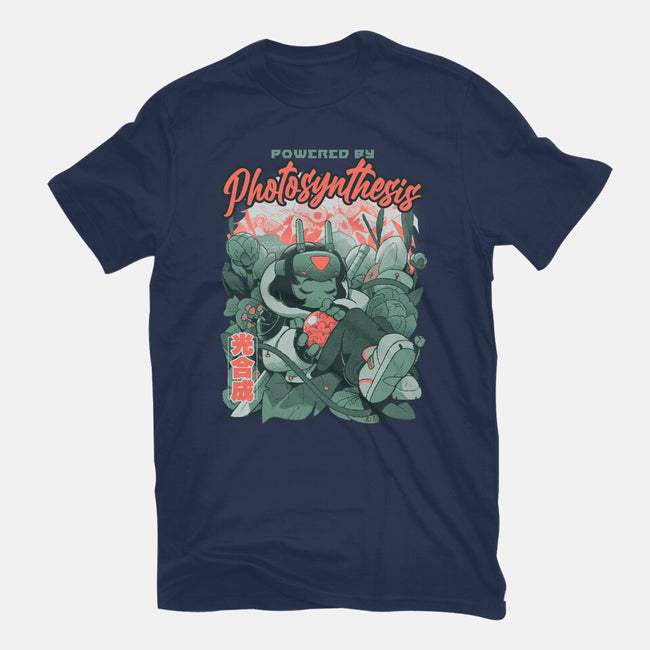 Powered By Photosynthesis-Mens-Heavyweight-Tee-Bruno Mota