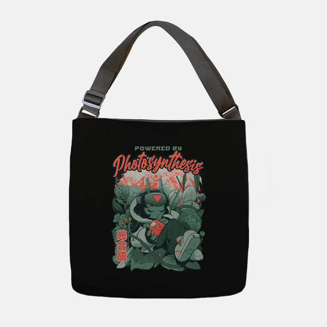 Powered By Photosynthesis-None-Adjustable Tote-Bag-Bruno Mota
