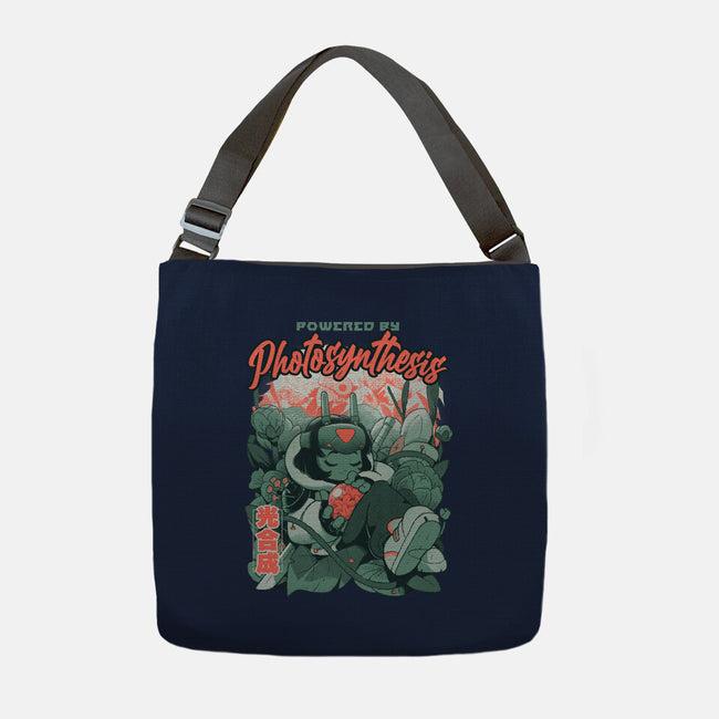 Powered By Photosynthesis-None-Adjustable Tote-Bag-Bruno Mota