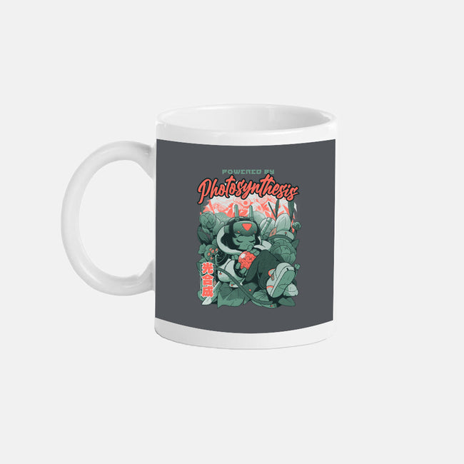 Powered By Photosynthesis-None-Mug-Drinkware-Bruno Mota
