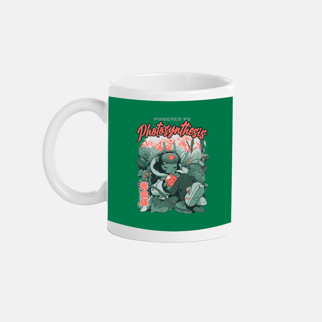 Powered By Photosynthesis-None-Mug-Drinkware-Bruno Mota