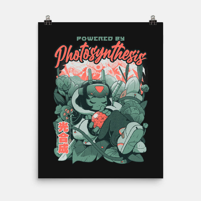 Powered By Photosynthesis-None-Matte-Poster-Bruno Mota