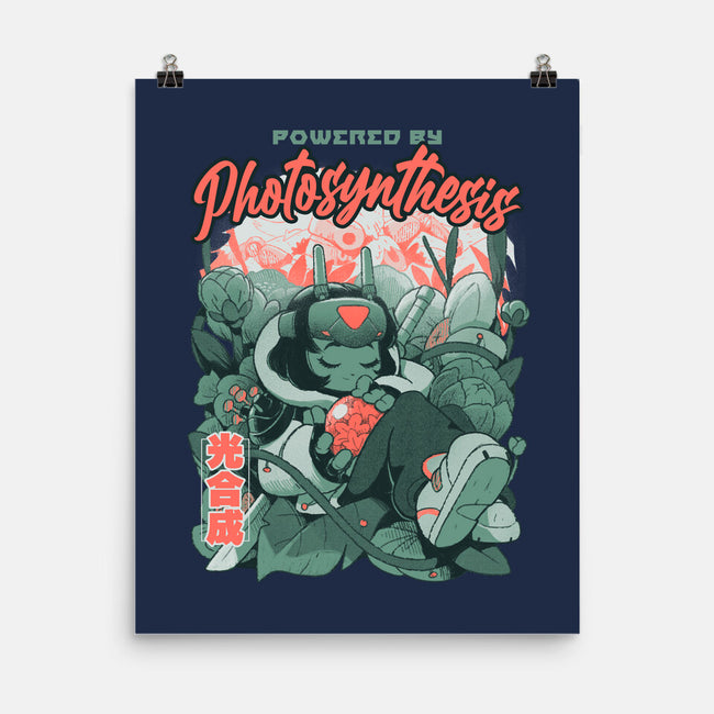 Powered By Photosynthesis-None-Matte-Poster-Bruno Mota