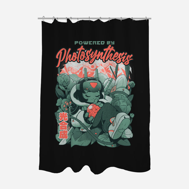 Powered By Photosynthesis-None-Polyester-Shower Curtain-Bruno Mota