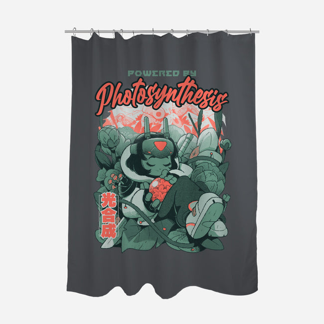 Powered By Photosynthesis-None-Polyester-Shower Curtain-Bruno Mota