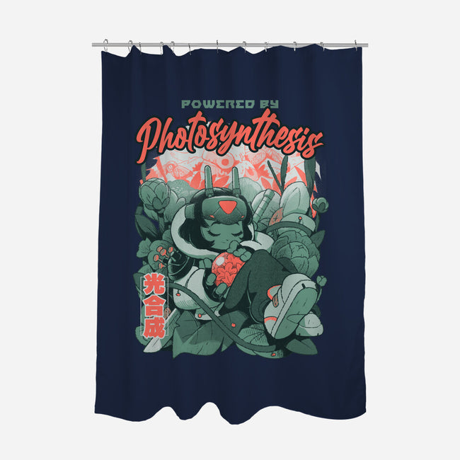Powered By Photosynthesis-None-Polyester-Shower Curtain-Bruno Mota