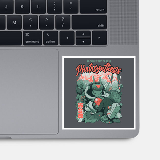 Powered By Photosynthesis-None-Glossy-Sticker-Bruno Mota
