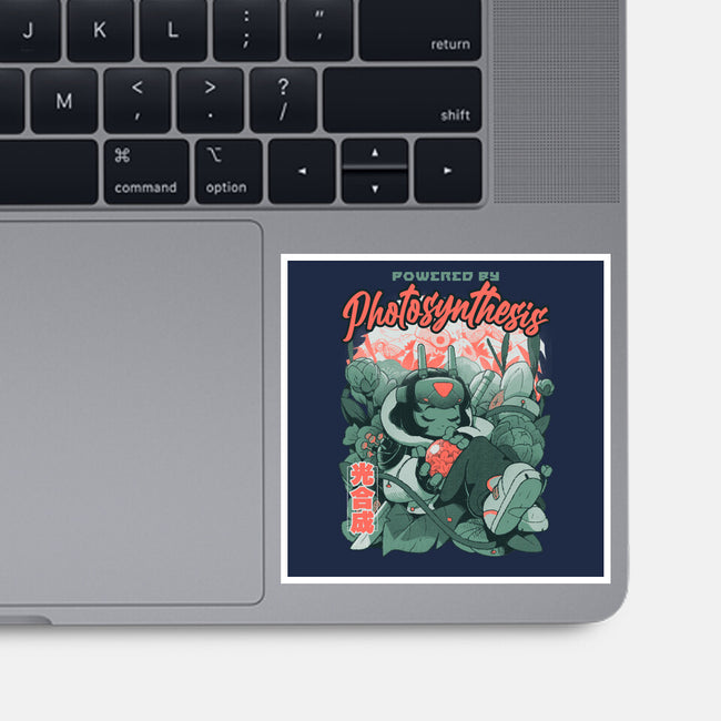 Powered By Photosynthesis-None-Glossy-Sticker-Bruno Mota