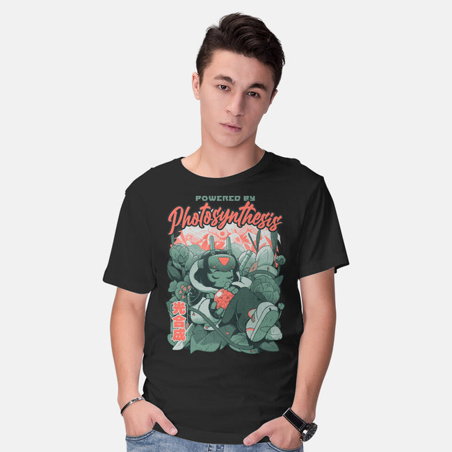 Powered By Photosynthesis-Mens-Basic-Tee-Bruno Mota