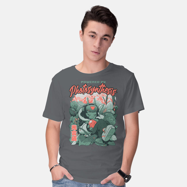 Powered By Photosynthesis-Mens-Basic-Tee-Bruno Mota