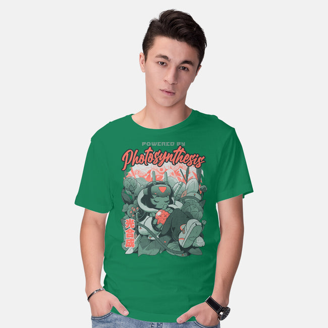 Powered By Photosynthesis-Mens-Basic-Tee-Bruno Mota