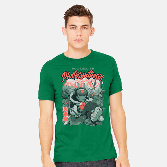 Powered By Photosynthesis-Mens-Heavyweight-Tee-Bruno Mota