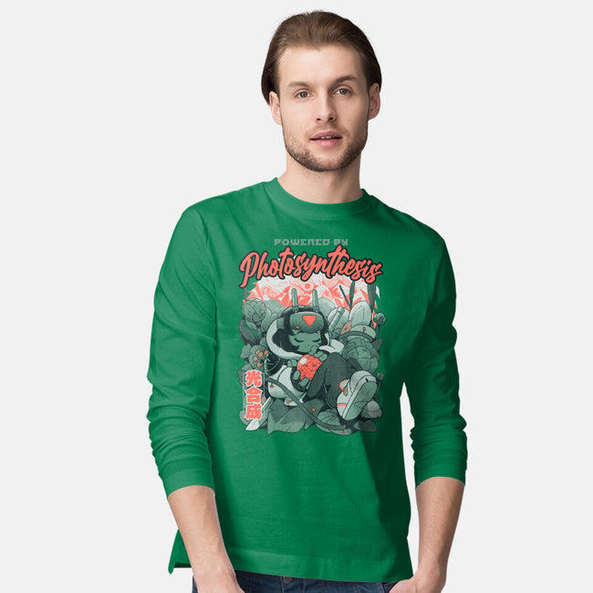 Powered By Photosynthesis-Mens-Long Sleeved-Tee-Bruno Mota