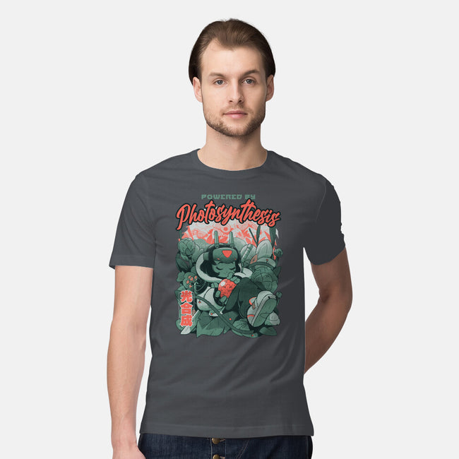 Powered By Photosynthesis-Mens-Premium-Tee-Bruno Mota
