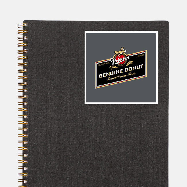 Princess Genuine Donut-None-Glossy-Sticker-NMdesign