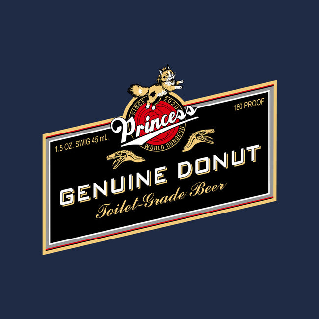 Princess Genuine Donut-Womens-Fitted-Tee-NMdesign