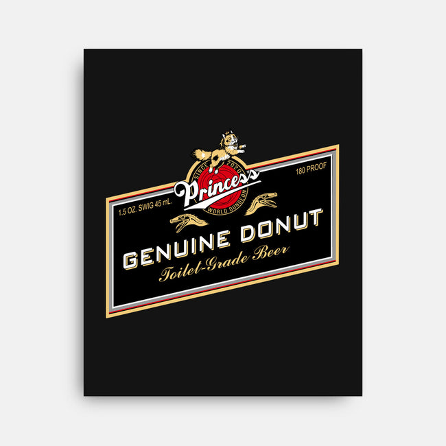 Princess Genuine Donut-None-Stretched-Canvas-NMdesign