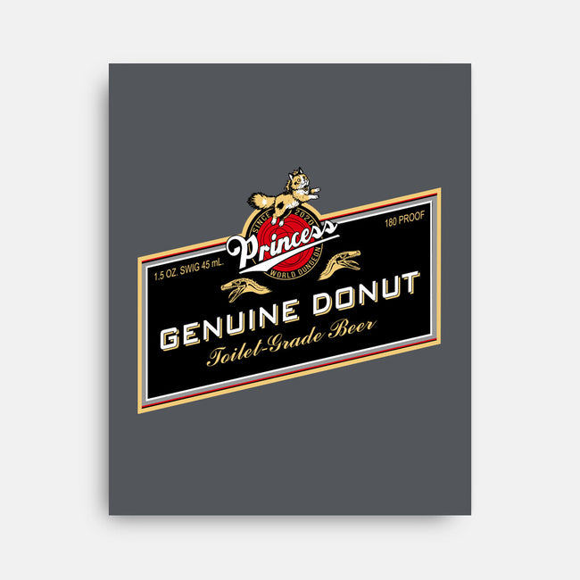 Princess Genuine Donut-None-Stretched-Canvas-NMdesign